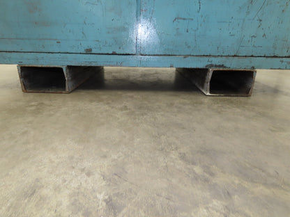 Steel Work Bench Welding Table 4-1/2" Vise 1/4" Plate 65x36" Top 38.5" High