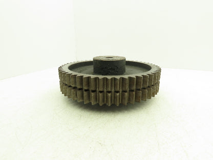 Link Belt DP17993 Double Row Sprocket 51 Tooth 1" Bore 12-1/4"OD