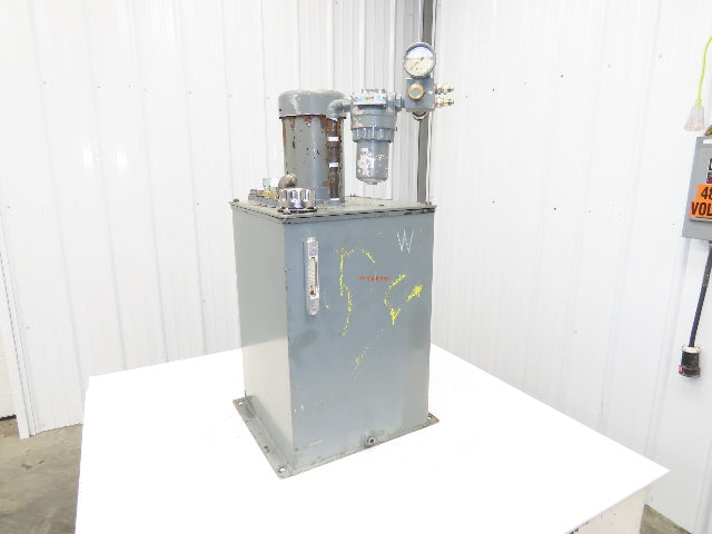 Oilgear PVWH06LSAYCNNN Hydraulic Power Unit 25 Gal 6gpm 3000psi 2Hp 230/460V 3PH
