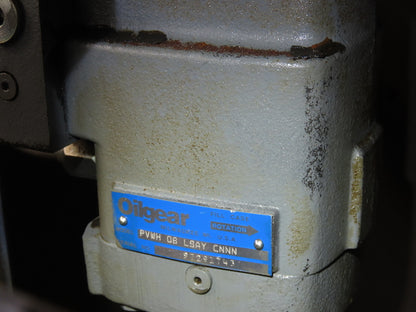 Oilgear PVWH06LSAYCNNN Hydraulic Power Unit 25 Gal 6gpm 3000psi 2Hp 230/460V 3PH