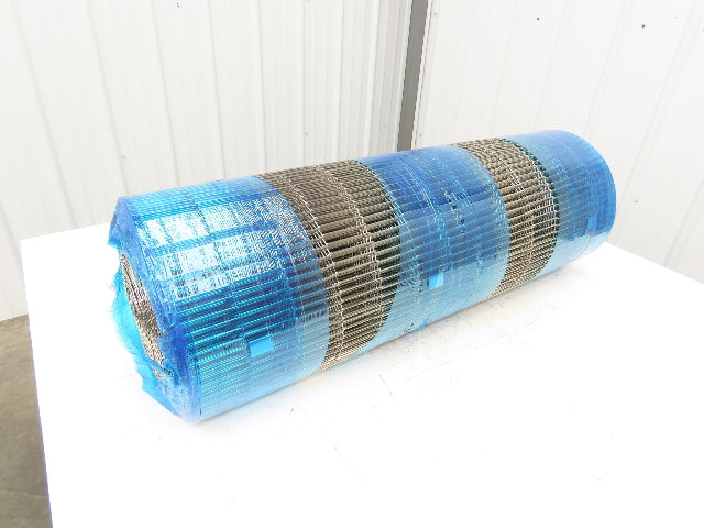 Lumsden 34"x 50' Flat Flex Stainless Wire Conveyor Belt Sanitary 1/2x.072 13SP