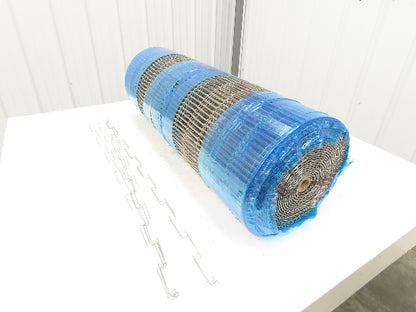Lumsden 34"x 50' Flat Flex Stainless Wire Conveyor Belt Sanitary 1/2x.072 13SP