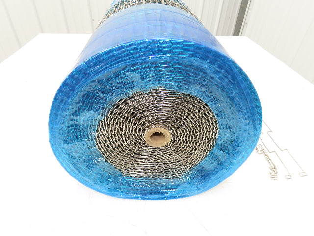 Lumsden 34"x 50' Flat Flex Stainless Wire Conveyor Belt Sanitary 1/2x.072 13SP