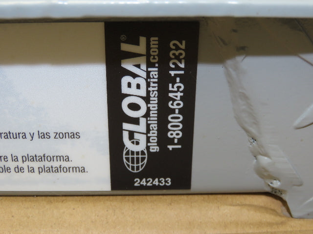 Global Digital Pallet Floor Scales 5000LB Rated 48 x 48" Low Profile Complete