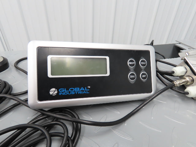 Global Digital Pallet Floor Scales 5000LB Rated 48 x 48" Low Profile Complete