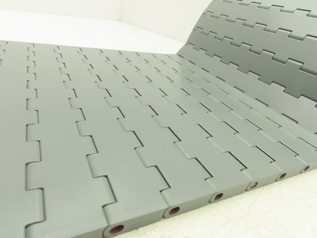 Regina UCC1500 Ultop 15"W MatTop Flat Conveyor Belt Chain Gray FliteTop 10'L