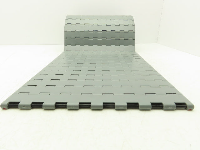 Regina UCC1500 Ultop 15"W MatTop Flat Conveyor Belt Chain Gray FliteTop 10'L