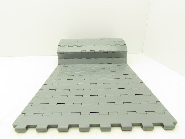 Regina UCC1500 Ultop 15"W MatTop Flat Conveyor Belt Chain Gray FliteTop 73.5"L