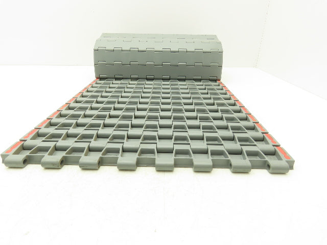 Regina UCC1500 Ultop 15"W MatTop Flat Conveyor Belt Chain Gray FliteTop 73.5"L