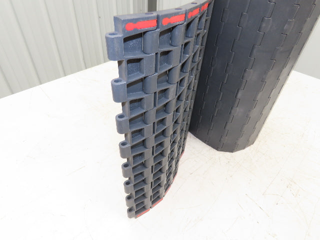 Regina UCC1500 Ultop 15"W MatTop Flat Conveyor Belt Chain Gray FliteTop 10'L