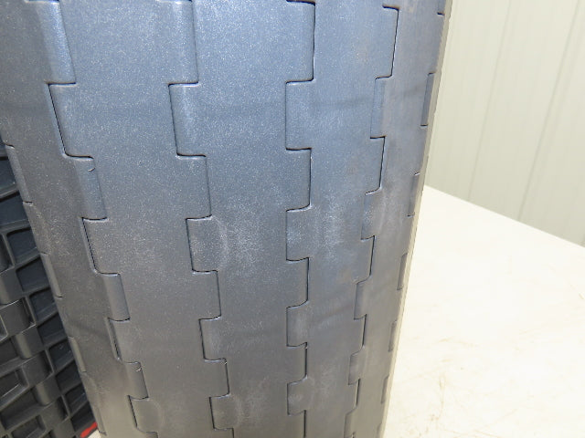 Regina UCC1500 Ultop 15"W MatTop Flat Conveyor Belt Chain Gray FliteTop 10'L