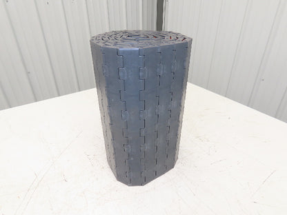 Regina UCC1500 Ultop 15"W MatTop Flat Conveyor Belt Chain Gray FliteTop 10'L