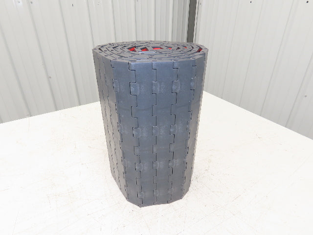 Regina UCC1500 Ultop 15"W MatTop Flat Conveyor Belt Chain Gray FliteTop 10'L