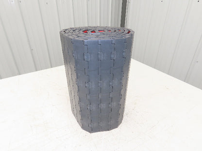 Regina UCC1500 Ultop 15"W MatTop Flat Conveyor Belt Chain Gray FliteTop 10'L