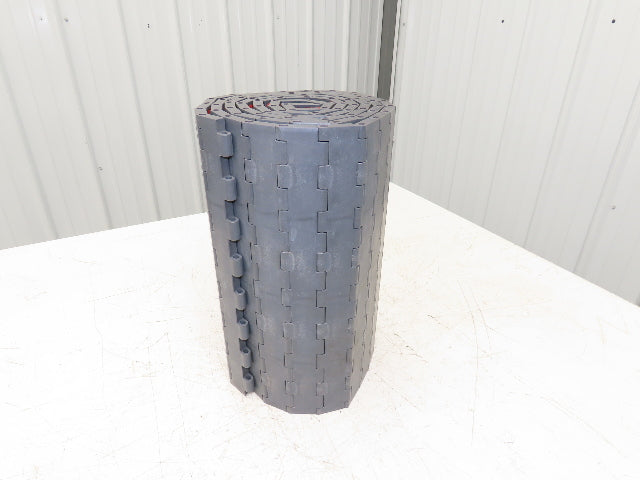 Regina UCC1500 Ultop 15"W MatTop Flat Conveyor Belt Chain Gray FliteTop 10'L