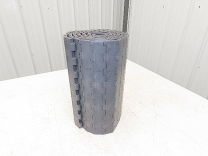 Regina UCC1500 Ultop 15"W MatTop Flat Conveyor Belt Chain Gray FliteTop 10'L