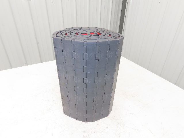 Regina UCC1500 Ultop 15"W MatTop Flat Conveyor Belt Chain Gray FliteTop 10'L