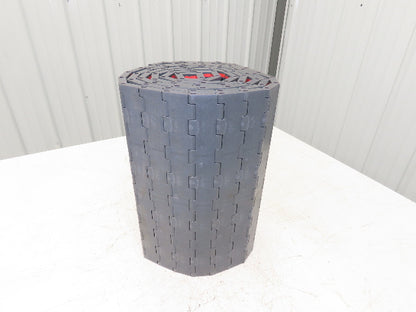 Regina UCC1500 Ultop 15"W MatTop Flat Conveyor Belt Chain Gray FliteTop 10'L