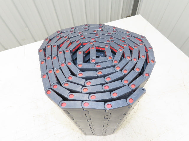 Regina UCC1500 Ultop 15"W MatTop Flat Conveyor Belt Chain Gray FliteTop 10'L