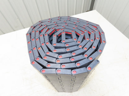 Regina UCC1500 Ultop 15"W MatTop Flat Conveyor Belt Chain Gray FliteTop 10'L