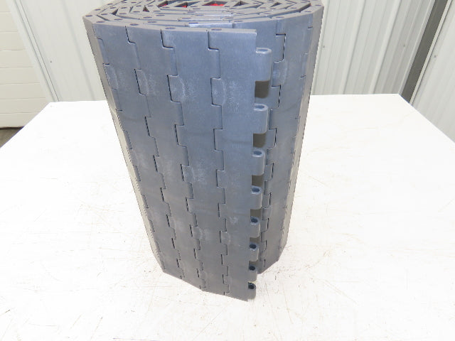 Regina UCC1500 Ultop 15"W MatTop Flat Conveyor Belt Chain Gray FliteTop 10'L