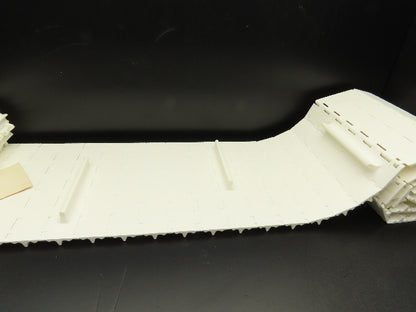 Intralox 850 Series 12"W SeamFree Cleated Top Poly Conveyor Belt White 10'L