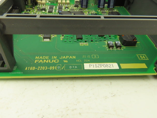 Fanuc A16B-2203-0910/07A Power Supply Circuit Board