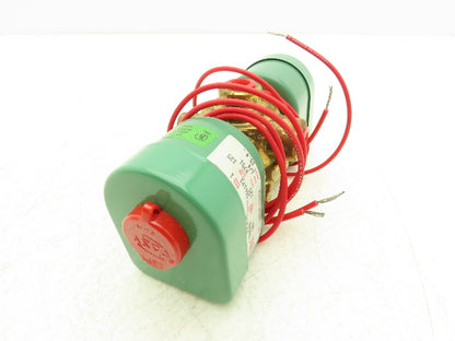 Asco Red Hat 8342C20 Solenoid Valve 1/4"NPT 4 Way 2 Pos 125psi 110/120V 50/60Hz