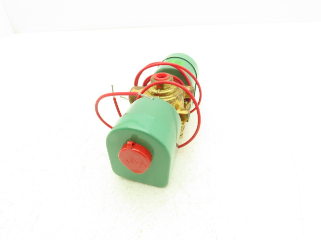 Asco Red Hat 8342C20 Solenoid Valve 1/4"NPT 4 Way 2 Pos 125psi 110/120V 50/60Hz