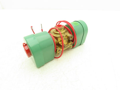 Asco Red Hat 8342C20 Solenoid Valve 1/4"NPT 4 Way 2 Pos 125psi 110/120V 50/60Hz