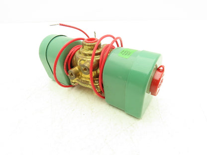 Asco Red Hat 8342C20 Solenoid Valve 1/4"NPT 4 Way 2 Pos 125psi 110/120V 50/60Hz