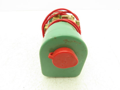 Asco Red Hat 8342C20 Solenoid Valve 1/4"NPT 4 Way 2 Pos 125psi 110/120V 50/60Hz