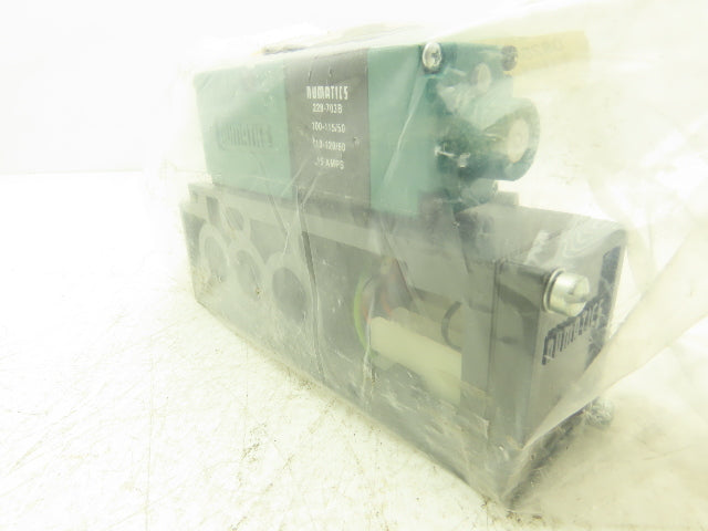 Numatics 082SA415K019M30 Pneumatic Solenoid Valve/Manifold 120V 1/4"NPT 150PSI