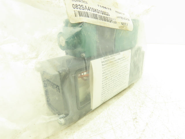 Numatics 082SA415K019M30 Pneumatic Solenoid Valve/Manifold 120V 1/4"NPT 150PSI