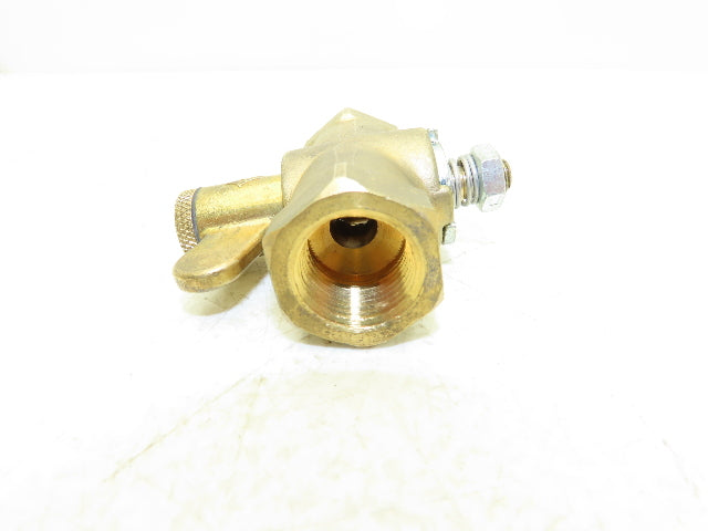11-010 Brass Adjustable Orifice Gas Cock 1/2" Handle