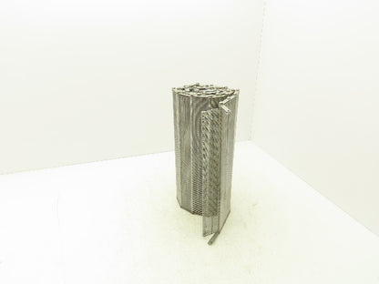 Stainless Steel Eyelink Wire Loop Oven Conveyor Belt 390mm 15.3"W x 65"L