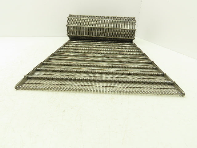 Stainless Steel Eyelink Wire Loop Oven Conveyor Belt 390mm 15.3"W x 78.75"L