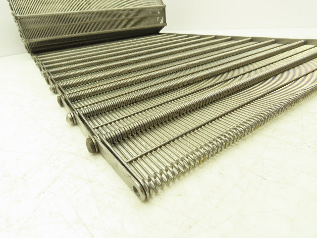 Stainless Steel Eyelink Wire Loop Oven Conveyor Belt 390mm 15.3"W x 78.75"L