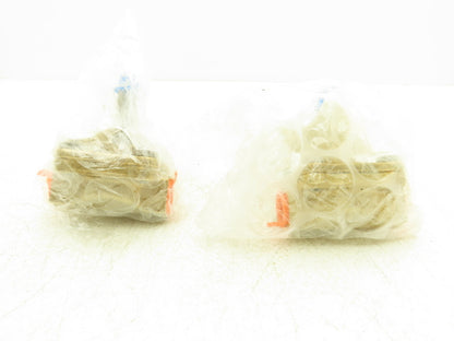 Dayton 1A577 Solenoid Valve Body 2-Way Normally Closed 1/2" NPT Brass Lot of 2