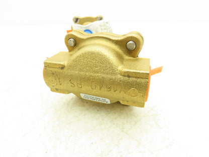 Dayton 1A577 Solenoid Valve Body 2-Way Normally Closed 1/2" NPT Brass Lot of 2