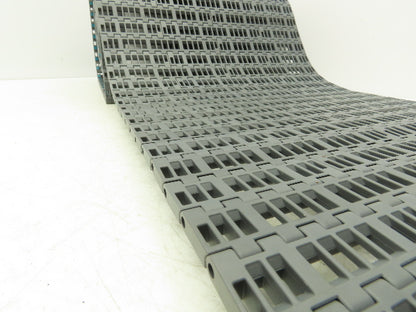 System Plast LFG 2250-0340 J-FGP2 Flush Grid Conveyor Belt 1-Track 340mm x 10Ft