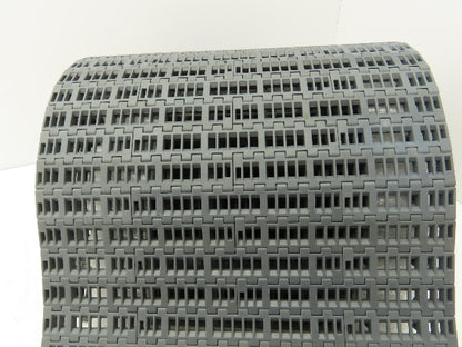 System Plast LFG 2250-0340 J-FGP2 Flush Grid Conveyor Belt 1-Track 340mm x 10Ft
