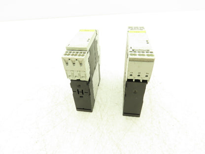 Siemens 3RN1010-2CB00 Thermistor Motor Protector 24V AC/DC 1NO 1NC Lot of 2