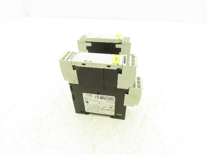 Siemens 3RN1010-2CB00 Thermistor Motor Protector 24V AC/DC 1NO 1NC Lot of 2