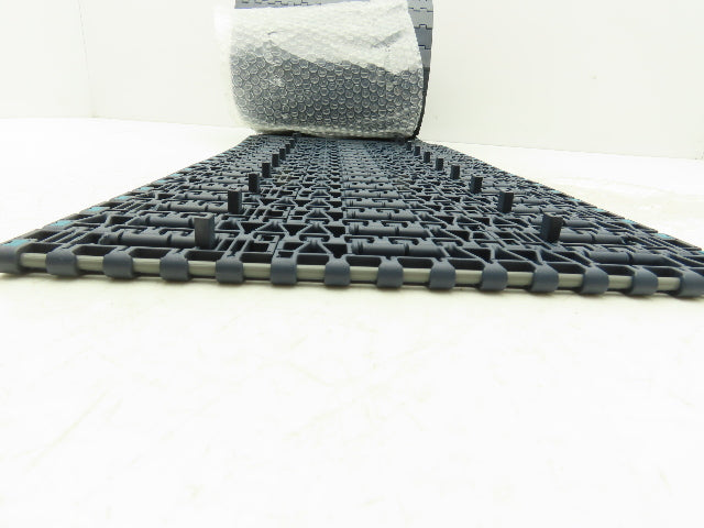 System Plast NGE 2250FT-P2-M0255 Mattop Conveyor Belt w/Guides 255mm 10"W x 10'L