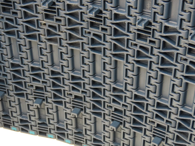 System Plast NGE 2250FT-P2-M0255 Mattop Conveyor Belt w/Guides 255mm 10"W x 10'L