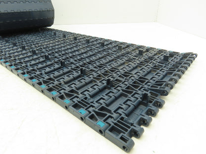 System Plast NGE 2250FT Mattop Flat Conveyor Belt w/Track Guide 255mm 10"x 8' 5"