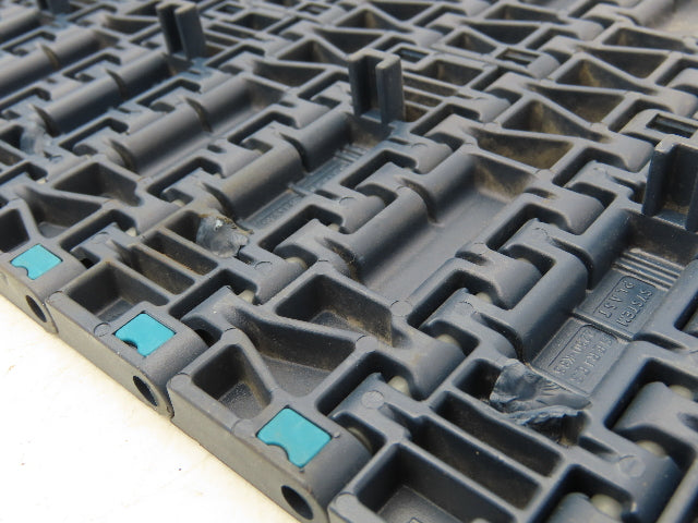 System Plast NGE 2250FT Mattop Flat Conveyor Belt w/Track Guide 255mm 10"x 8' 5"