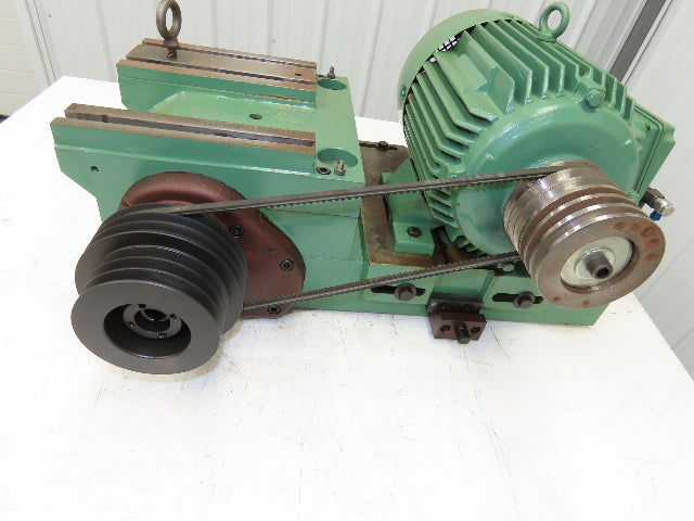 Tschudin HGT Cylindrical Grinder Wheel Drive Motor Refurbished Lathe Metal Mill