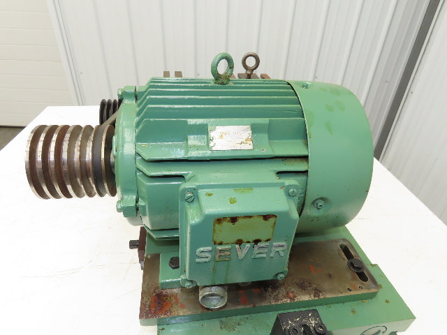 Tschudin HGT Cylindrical Grinder Wheel Drive Motor Refurbished Lathe Metal Mill